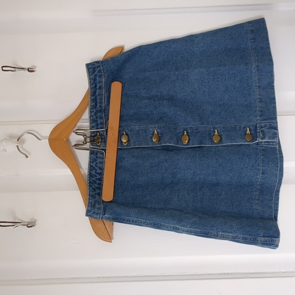 Denim mini skirt (American Apparel) - Picture 2 of 4